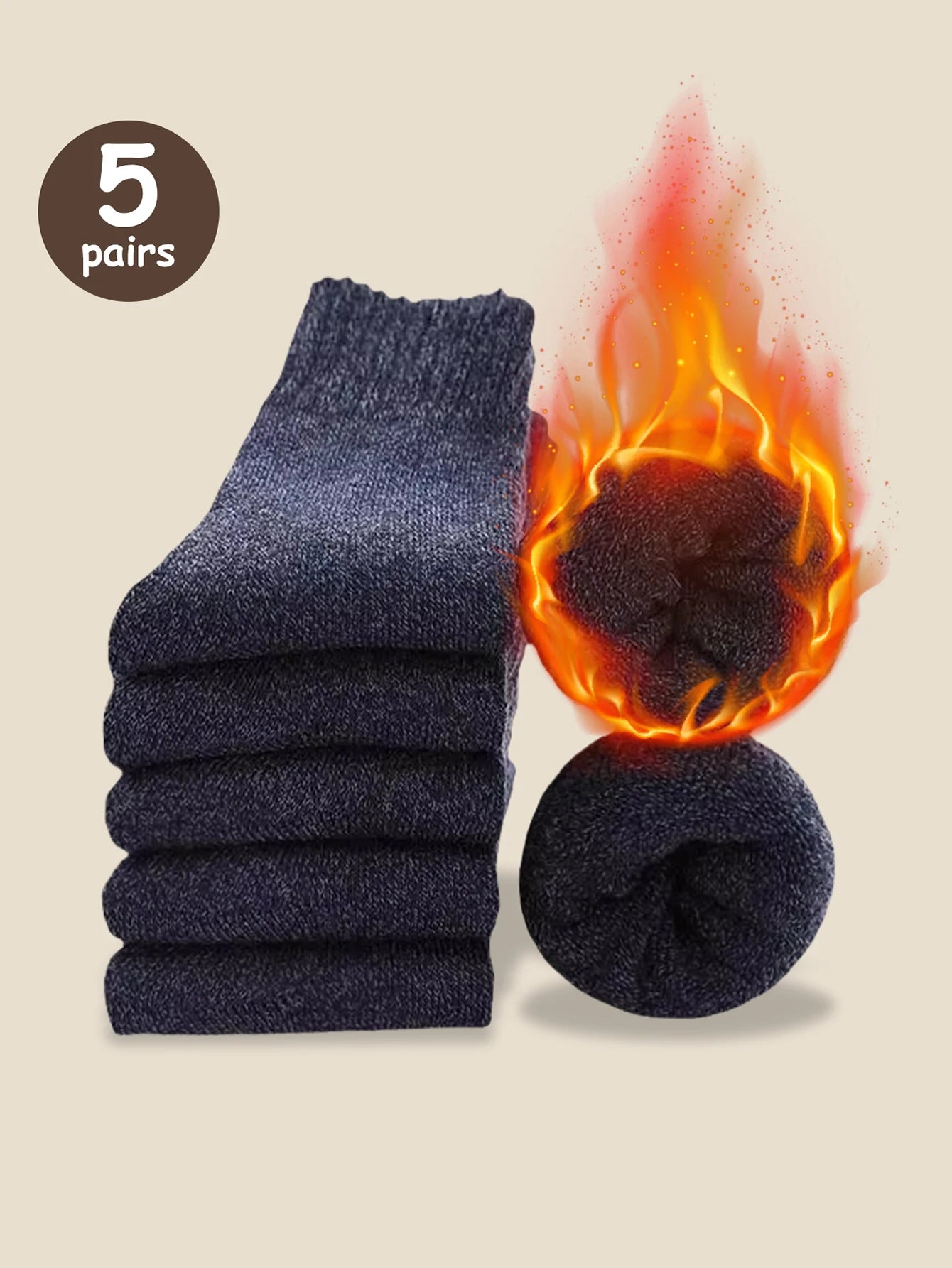 Polyester Spandex Socks Solid Color — Black | KIMLUD