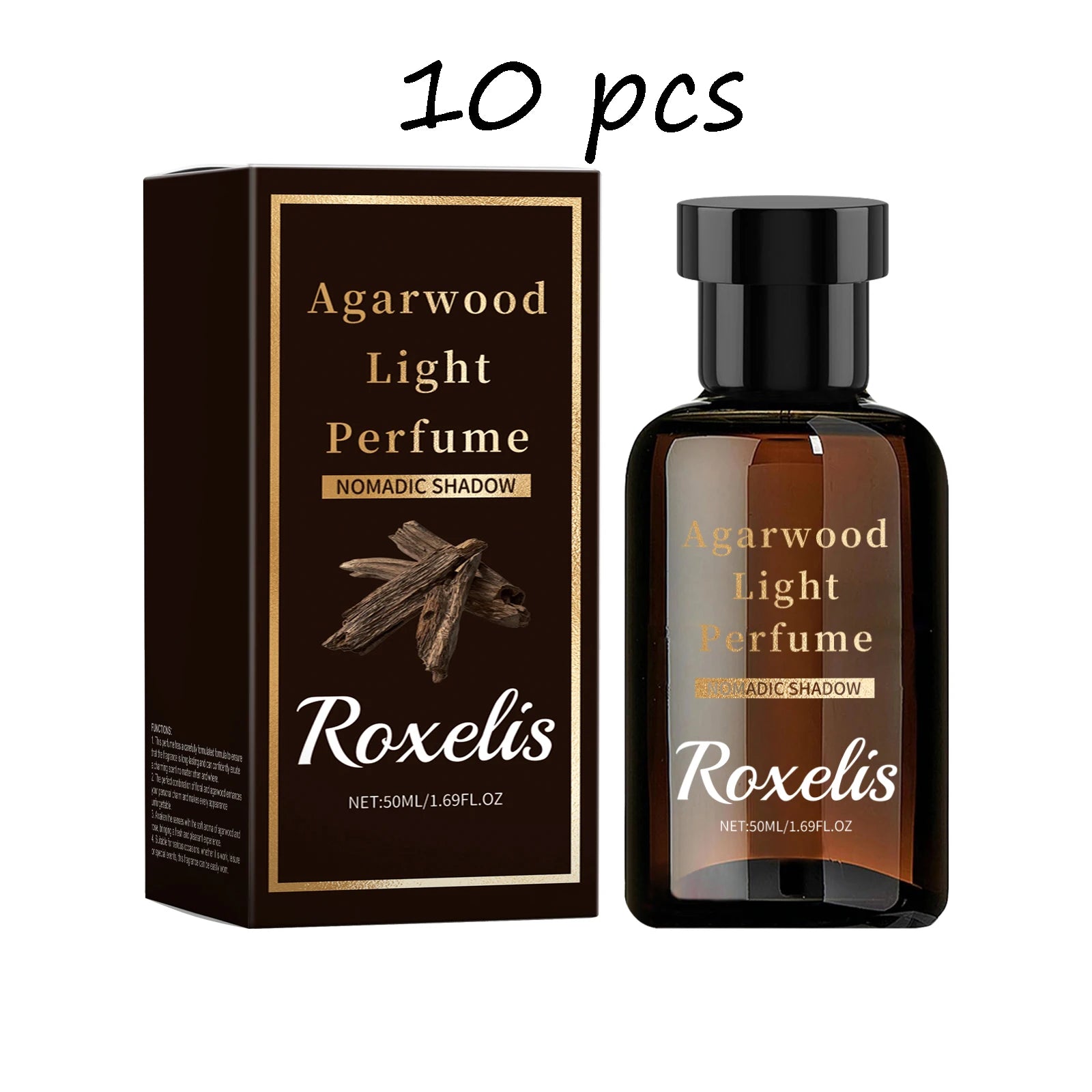 Agarwood Velvet Luxe Light Perfume — Amber | KIMLUD