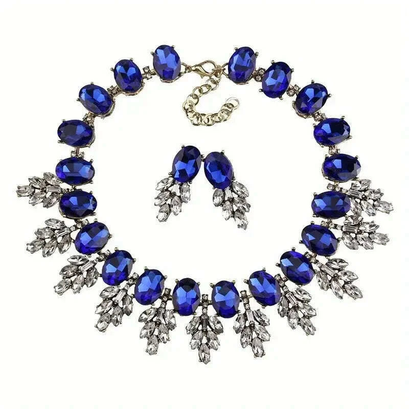 best-lady-geometric-rhinestone-necklace-short-glass-earrings-stitching-decorative-neck-chain-dress-jewelry-setkimlud-womens-fashion-34623580