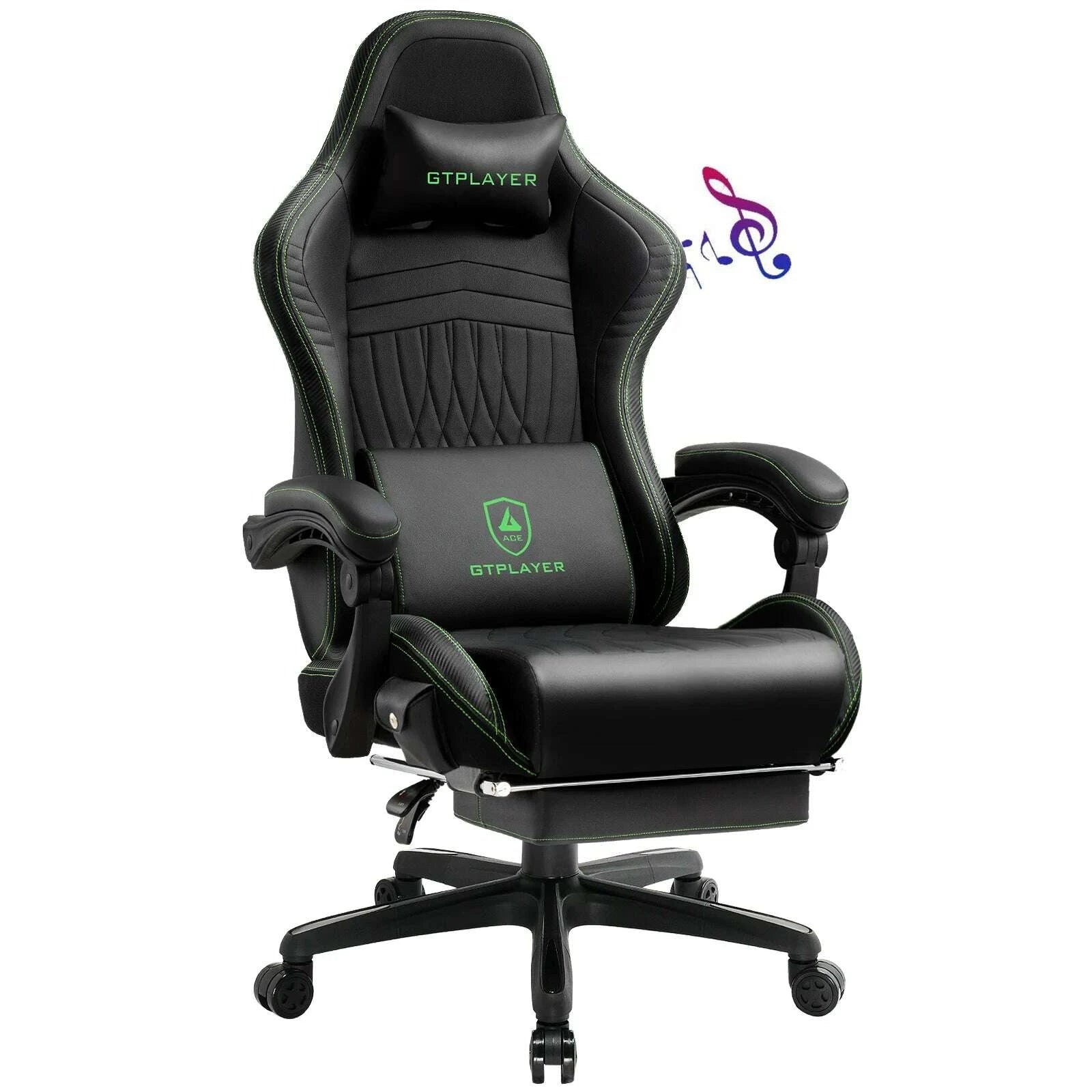 gtplayer-gaming-chair-adjustable-ergonomic-faux-leather-swiveling-pc-racing-game-chair-with-built-in-speakersfootrestkimludkimlud-35573970