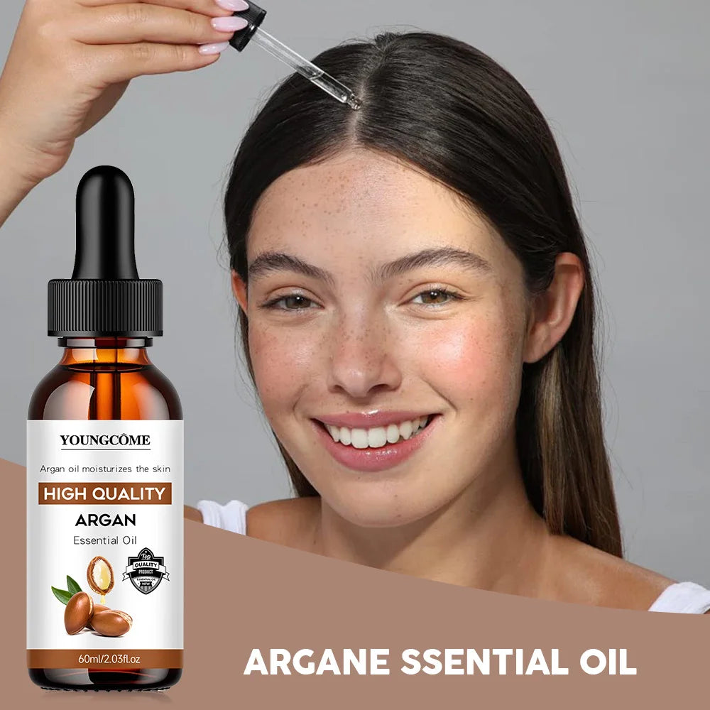 Argan Oil Hair Serum Lightweight Mist — Amber | KIMLUD
