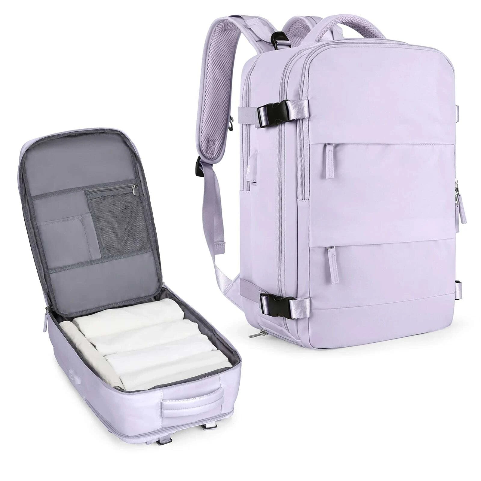 KIMLUD, Large Travel Backpack for Men,Airline Flight Approved Waterproof Laptop Backpack,Anti Theft Carry on Backpack, Hiking Backpack, KIMLUD Womens Clothes