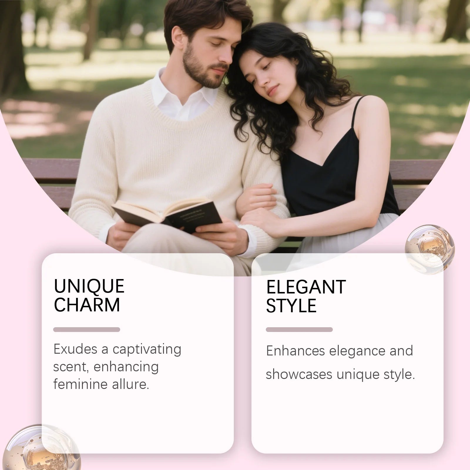Luxurious Hypoallergenic Premium Perfume — Clear | KIMLUD