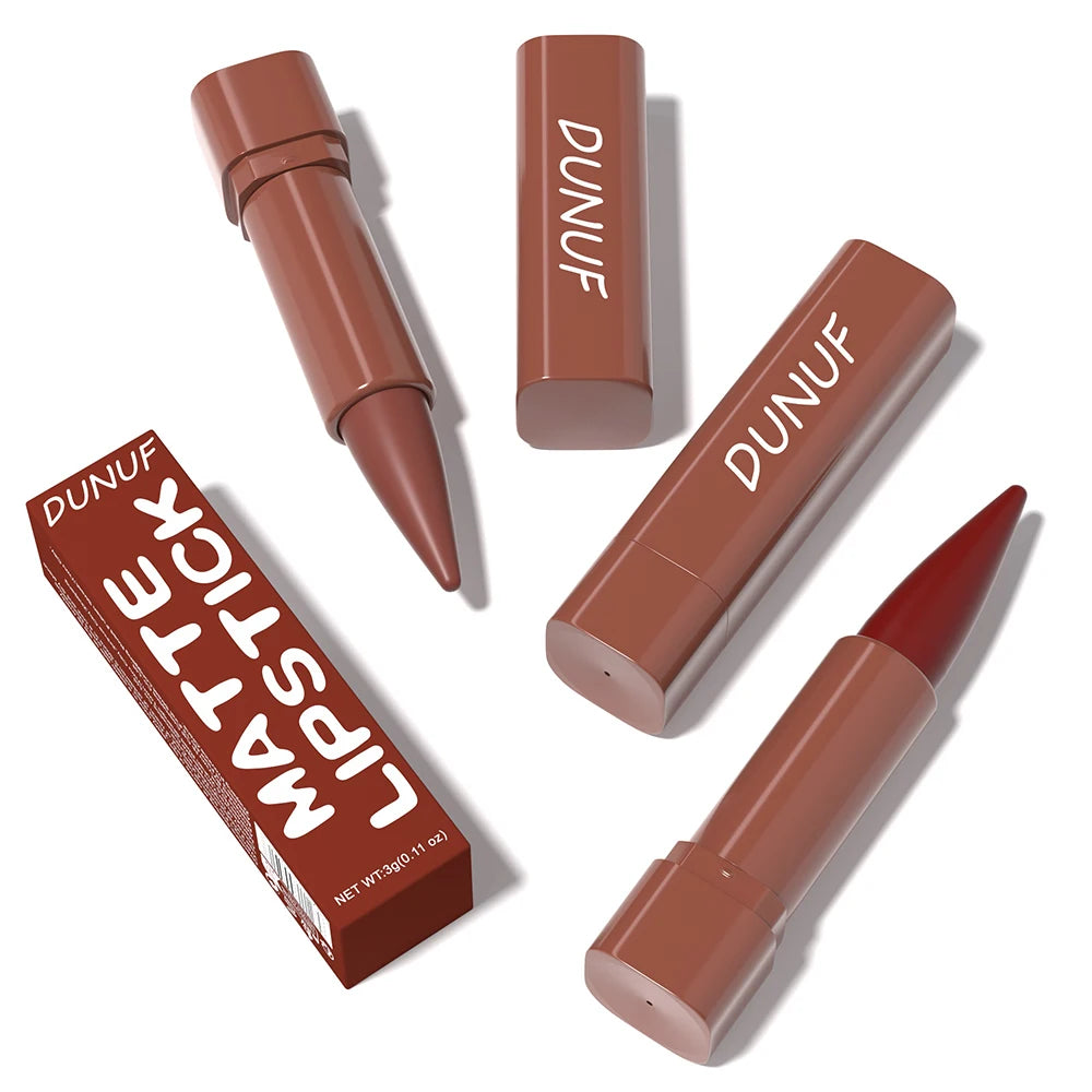 Gradient Lip Liner Pen with Matte Velvet Finish Smooth Application Lipstick for Defined and Elegant Lips