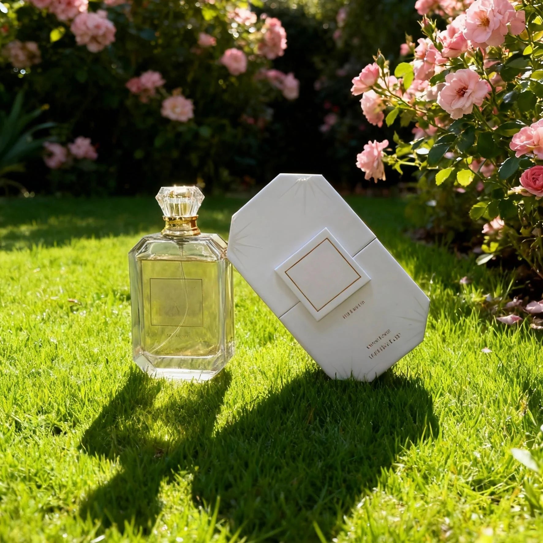 Vanilla Floral Perfume — Champagne Blush Pink | KIMLUD
