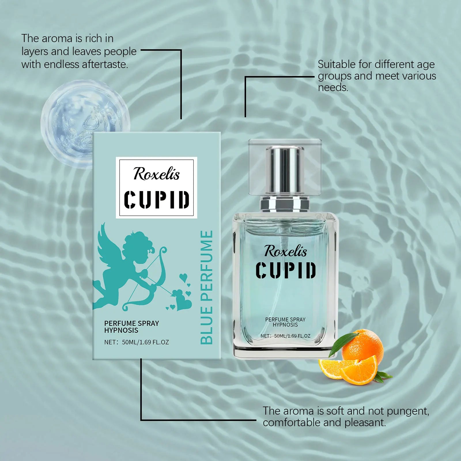 Luxurious Pheromone Infused Perfume — Clear | KIMLUD