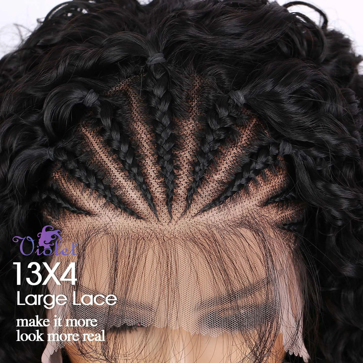 Full Lace Wig – Knotless Deep Curly – Brazilian Remy Hair | KIMLUD