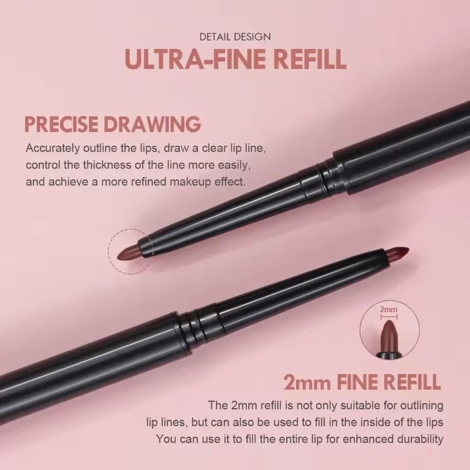 Lip Liner Pencil - Waterproof - Matte - Red | KIMLUD