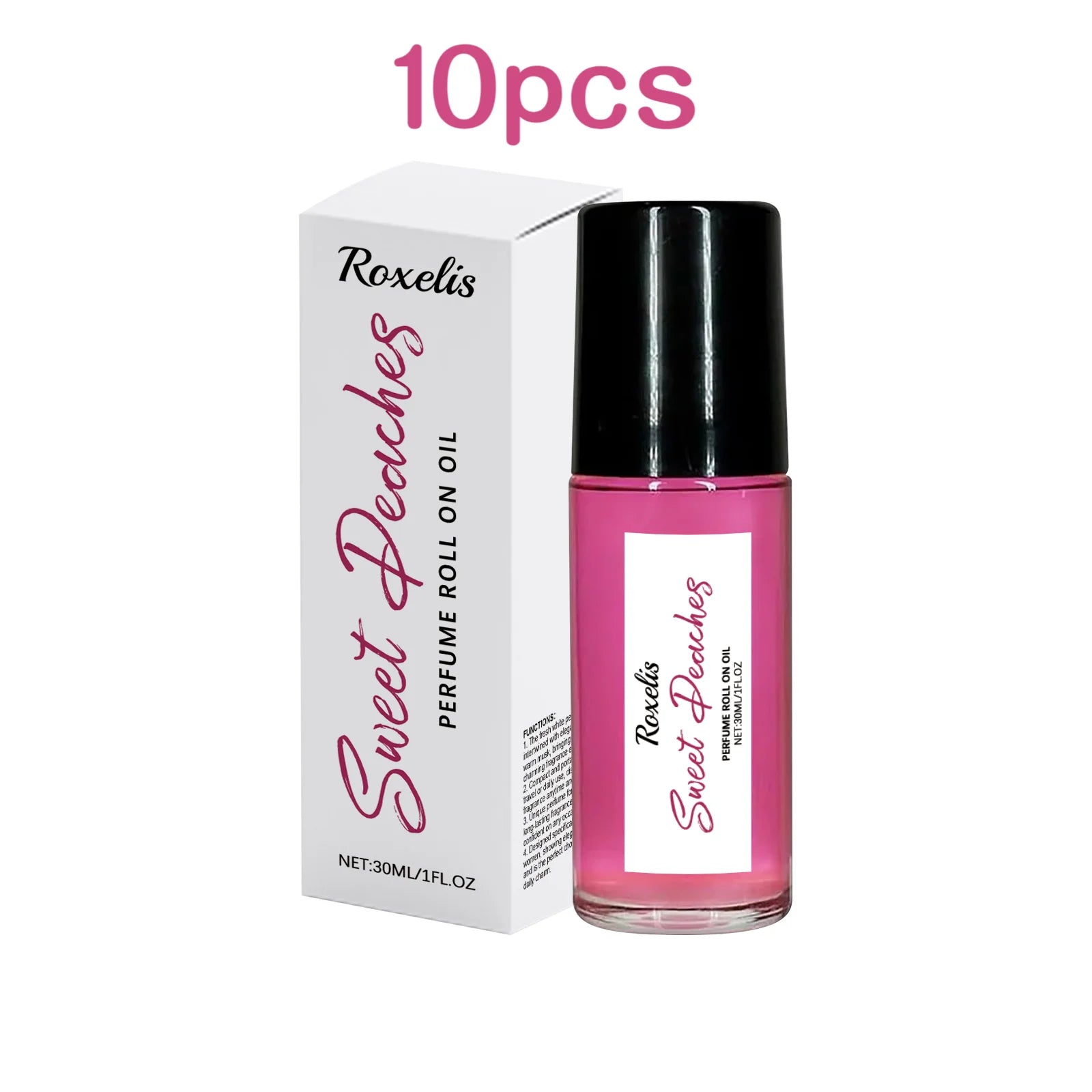Pheromone Roller Ball Perfume Long Lasting Peach Scent — Peach Pink | KIMLUD