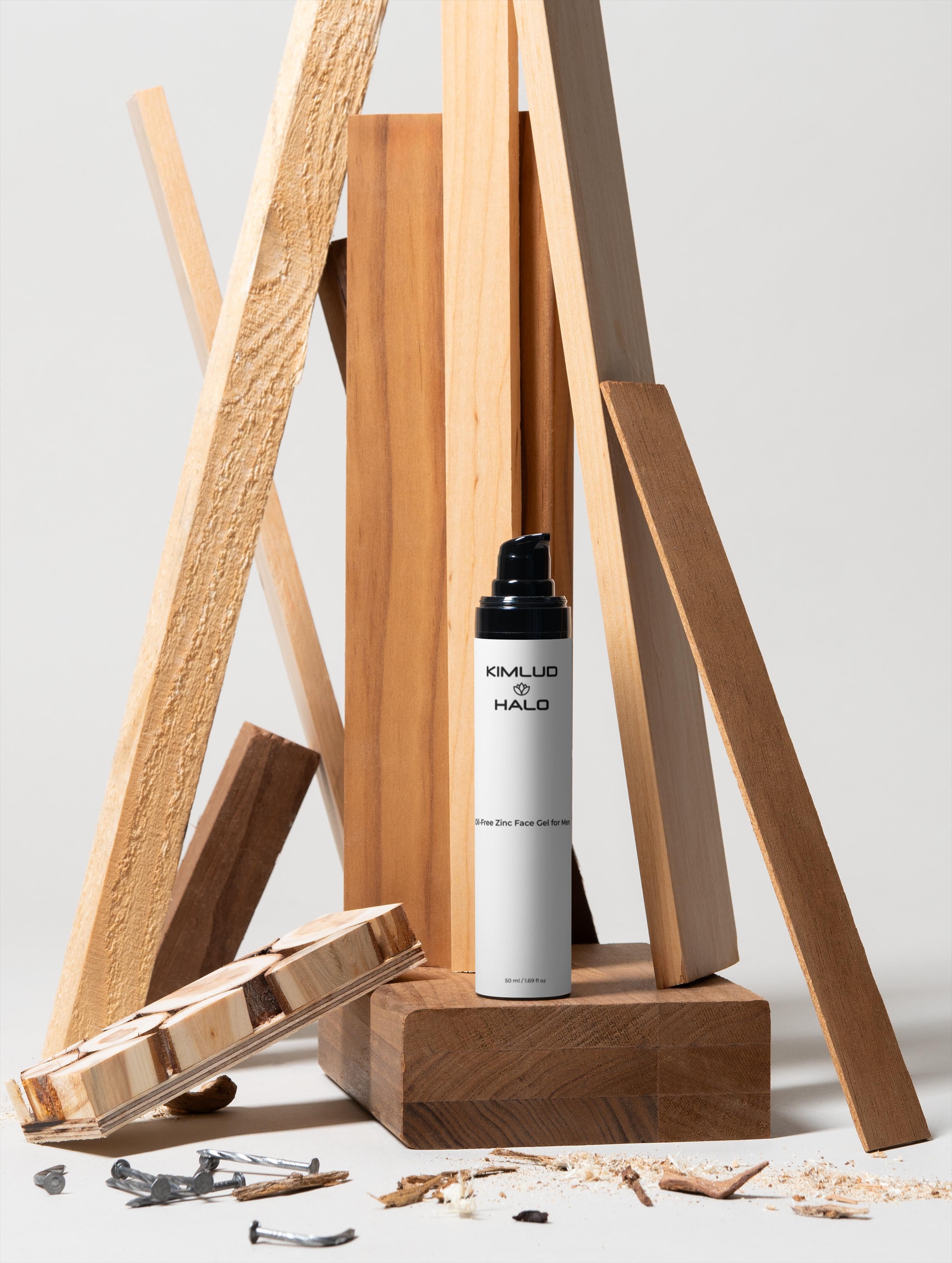 Oil-Free Zinc Face Gel for Men