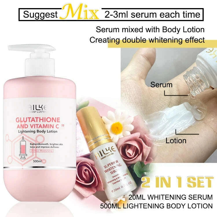 ailke-whitening-skin-care-set-with-glutathion-vitamin-c-brighter-smoother-skin-reduce-dark-spots-clean-skin-moisturizing-kimlud-kimlud-33921387