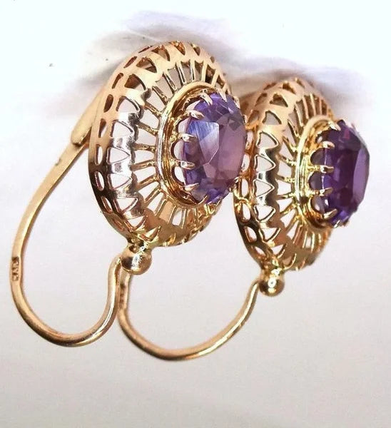 Trendy Hollow Design Inlaid Cubic Zirconia Ear Clip for Women Delicate Ethnic Style Round Women's No Piercing Earrings Jewelry