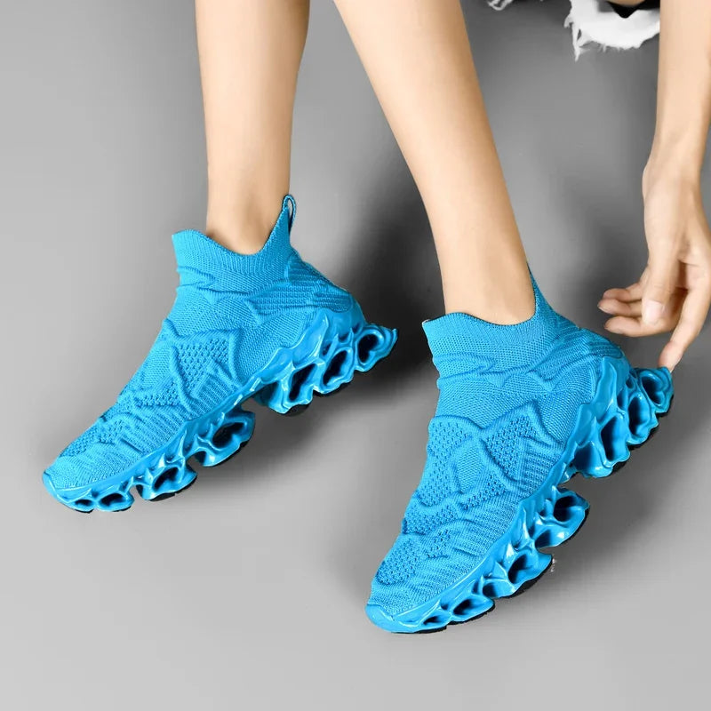 MM13 D231G Fashion Breathable Walking Mesh Flat Sneakers Women 2024 Gym Vulcanized White Female Footwear