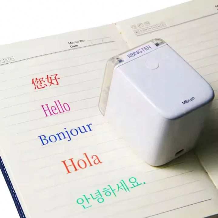 Mini Pocket Portable Photo Printer Bluetooth Portable Printer Full Color Photo Printing