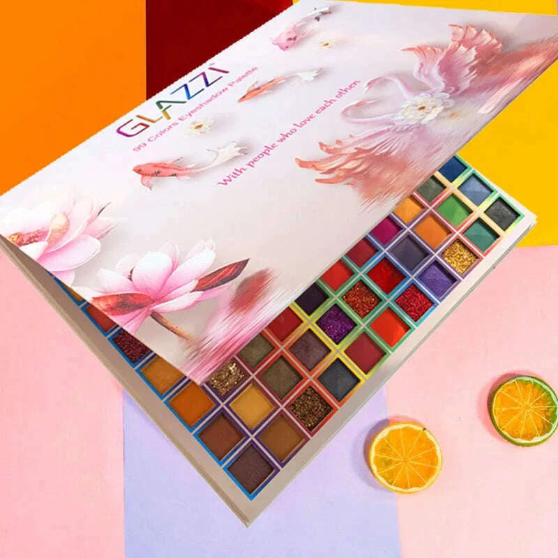 owosc-99-colors-eyeshadow-palette-glitter-shimmer-eye-shadow-powder-matte-glitter-eyeshadow-palette-cosmetic-makeup-kit-kimlud-kimlud-33920238