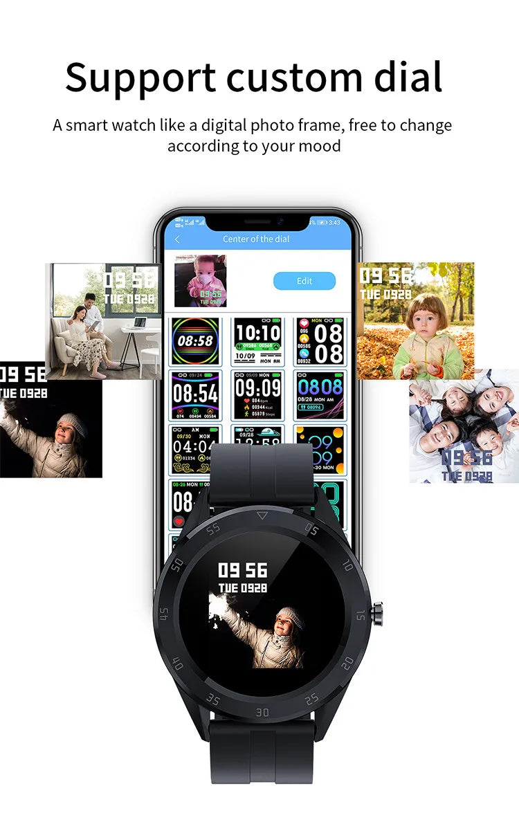 top new smart watch y10 Custom Dial pictuer Inteligente call Smart Watch With Heart Rate