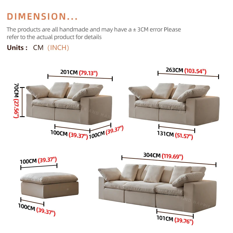L Shaped Memory Foam Compressed Sofas Modern Modular Luxury Furniture Compressed Sofas Empty Sectional Canape Sponge Roll Sofas