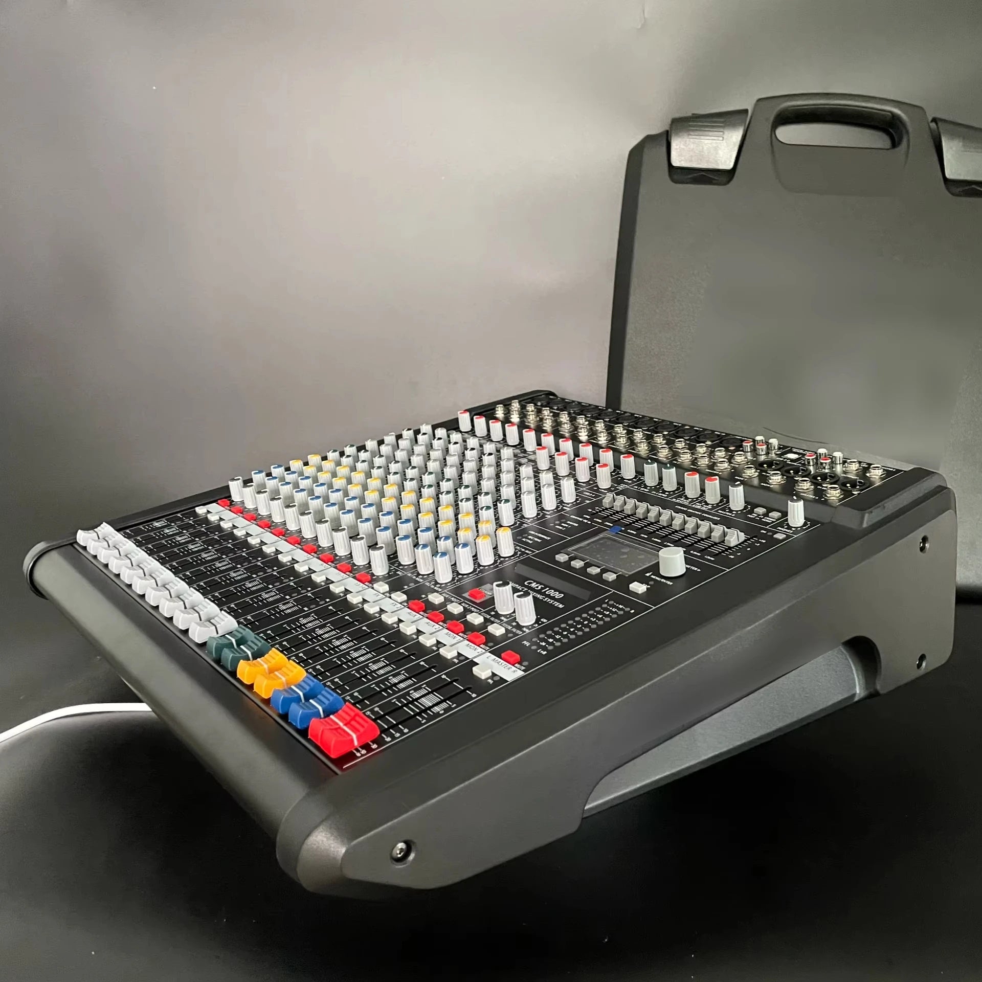 Digital DJ Console CMS1000-3 Dual 99 DSP Studio-Grade Audio Mixer For Clubs — Grey | KIMLUD