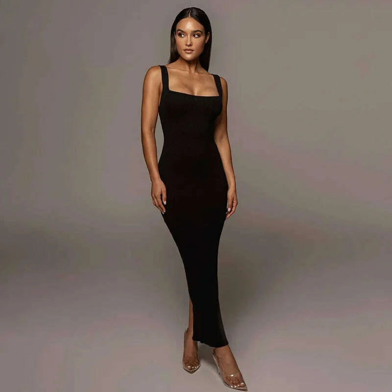 2021-custom-logo-fall-women-office-formal-dresses-square-neck-sleeveless-tank-bodycon-pencil-ribbed-knitted-dresseskimlud-womens-fashion-34626125