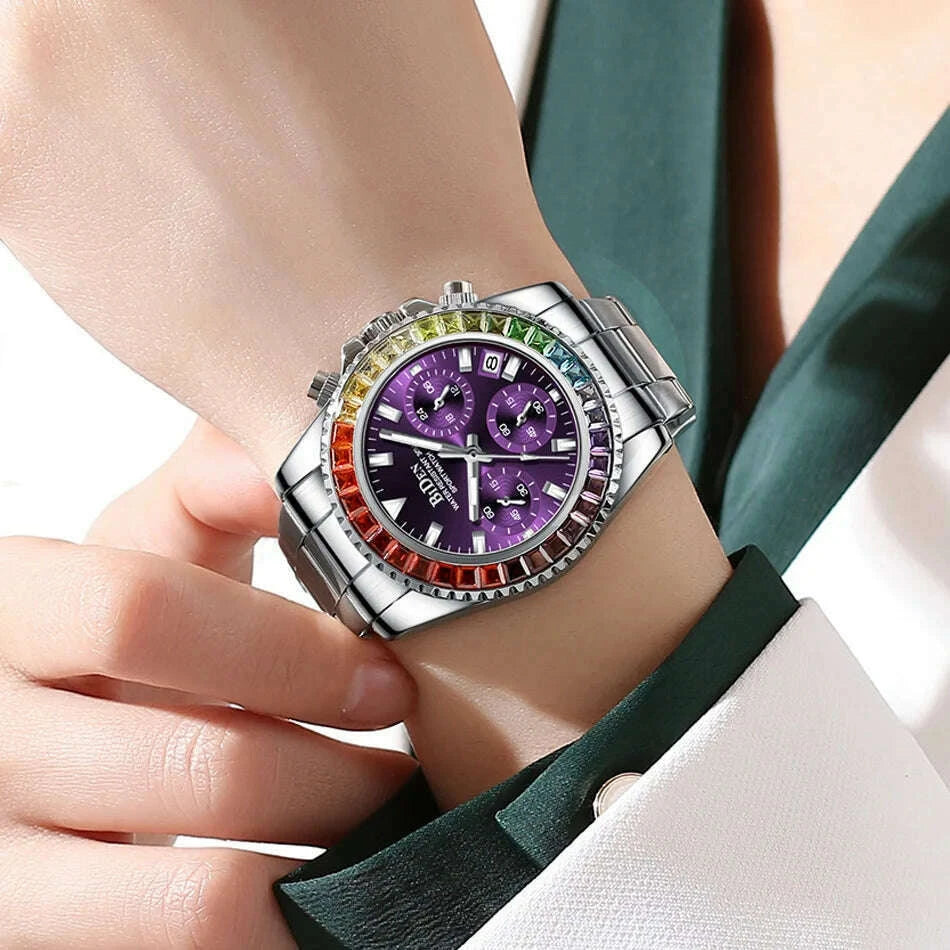 fashion-biden-brand-lady-dress-watch-calendar-colorful-rhinestone-dial-casual-business-women-wristwatch-silver-stainless-steelkimlud-womens-fashion-34612182