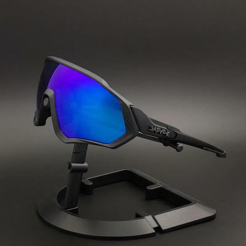 Sport Polarized Cycling Sunglasses — Blue | KIMLUD