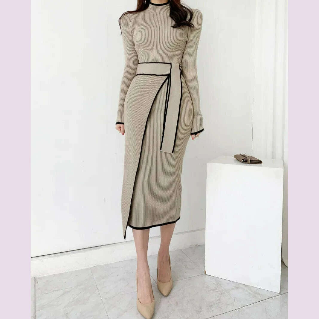 new-retro-knitted-bodycon-dress-women-korean-fashion-autumn-winter-half-high-collar-lace-up-elegant-sweater-dresses-vestidos-kimlud-kimlud-33912074
