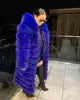 Wholesaler Women Fake Fur Long Coat Parka Coat Jacket in Winter Fall Oversize Luxe Panelled Faux Fur Coat