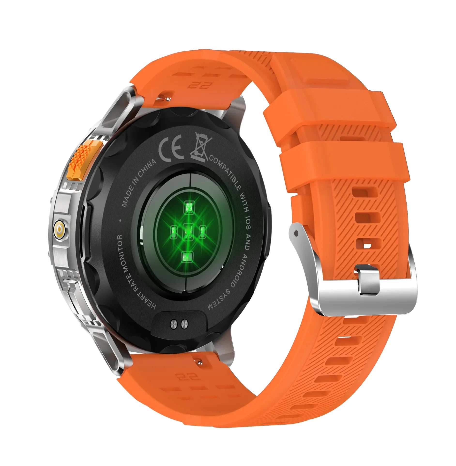 YTGEE AMOLED K65 Smartwatch Sport Smart Watch for Outdoor with Flashlight