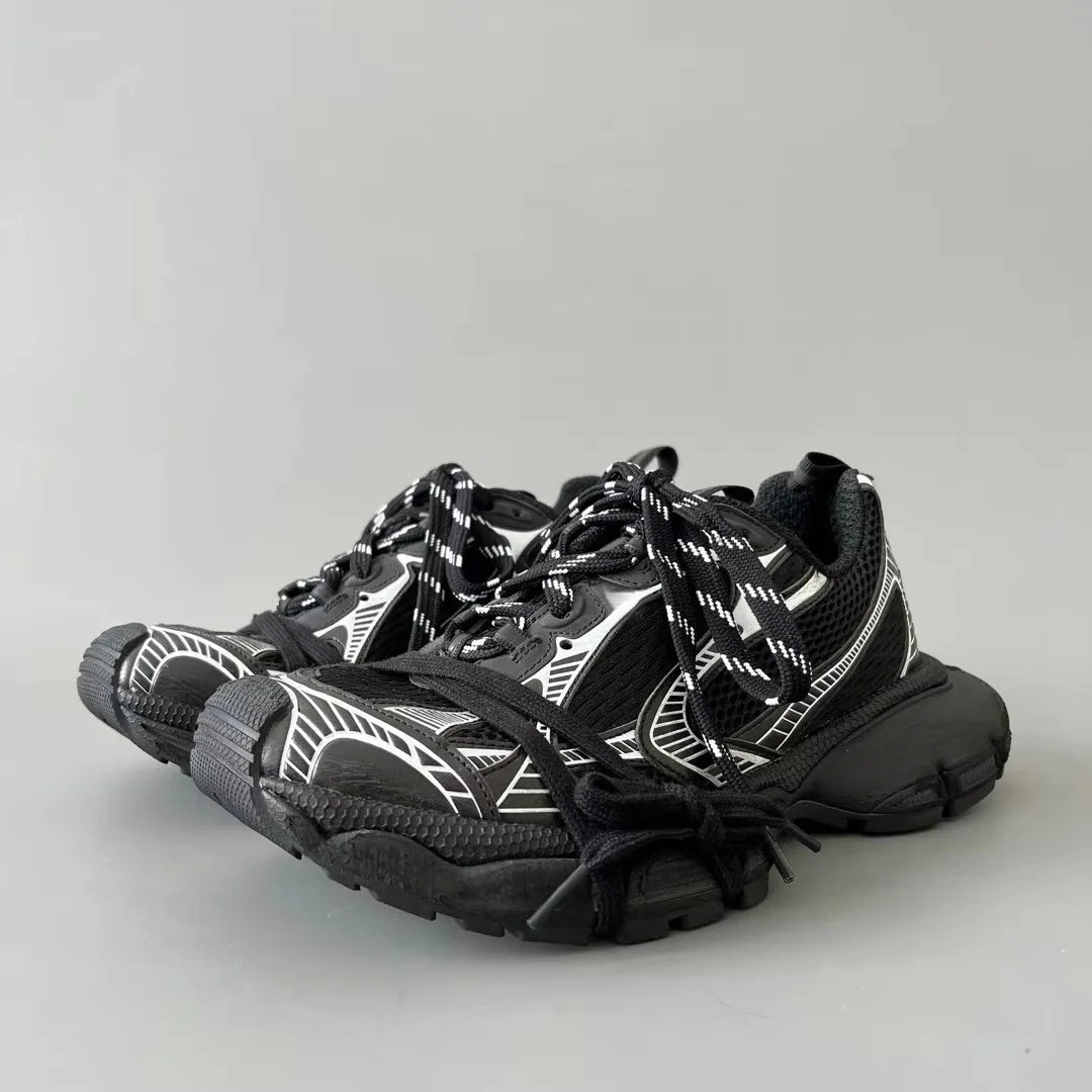 Luxury Designer's New Men's and Women's Matching Casual Walking Shoes in 3XL Series Lightweight Thick Soled sneakers