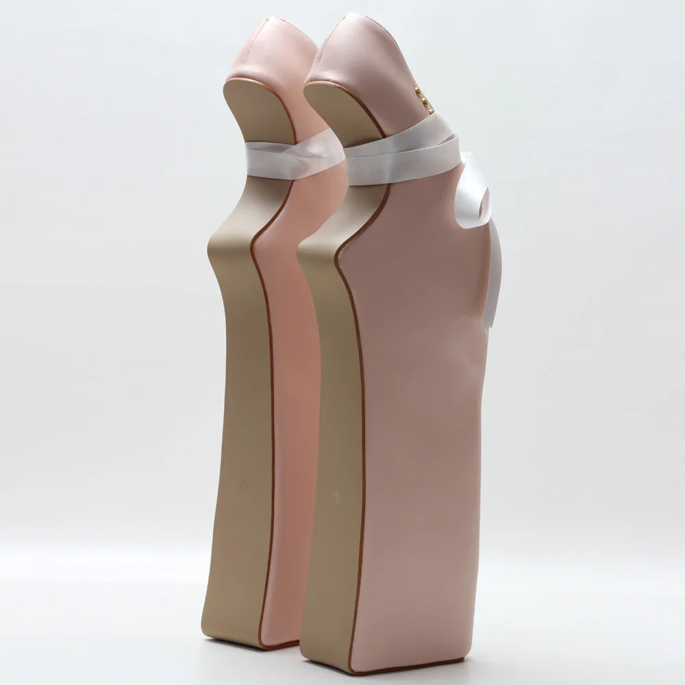 Women's Pumps – High Platform – PU – Pink | KIMLUD