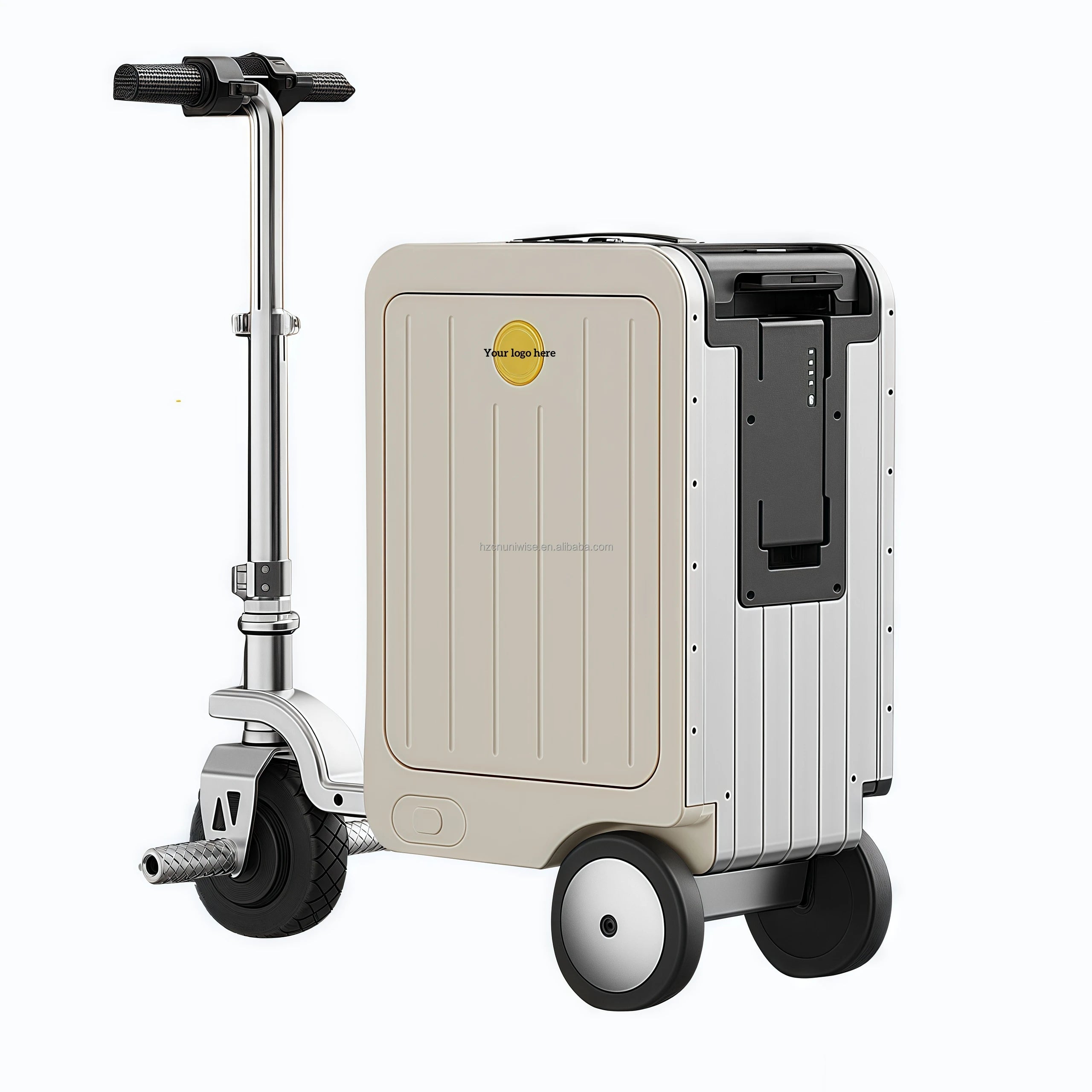 Customizable Rideable Smart Suitcase Supplier, OEM/ODM Electric Luggage Wholesale, Hot Selling Scooter Bag