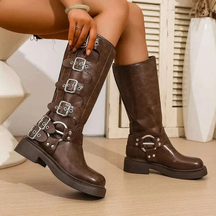 hot-selling-new-style-mid-calf-high-top-brown-boots-for-women-non-slip-winter-western-cowboy-heightening-designkimludkimlud-35574950