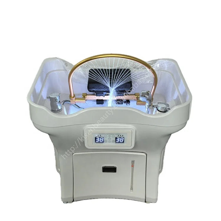 KISEN Hair Salon Furniture Portable Head Spa Equipment Portable Head Basin Beauty Salon Dedicated Hair Spa Portable Head Basin