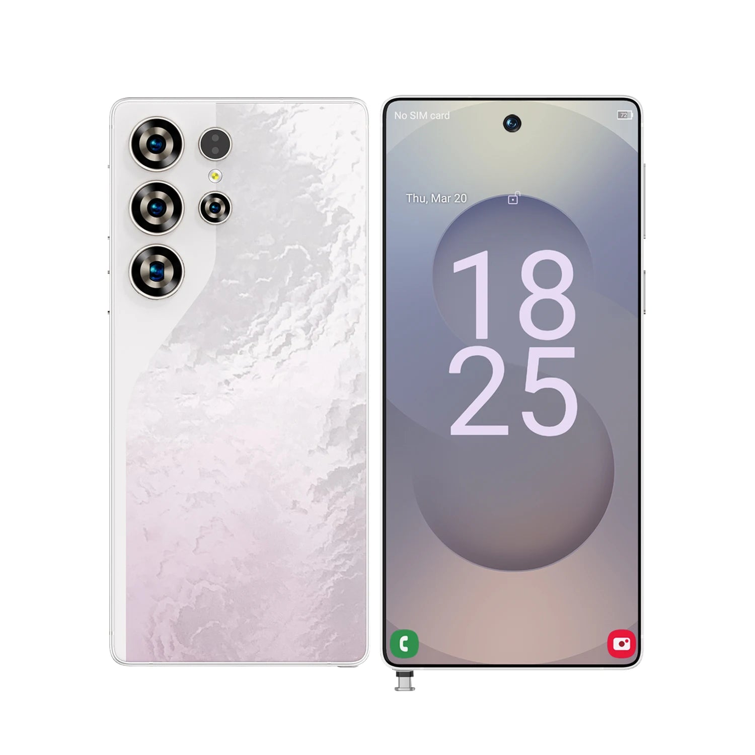 KIMLUD, Brand New S26 Ultra 5G Smartphone 16GB+1TB Android 15.0 108MP HD Screen 5G 7.3inch Dual Card Decacore CPU 100W Quick Charge, KIMLUD Womens Clothes