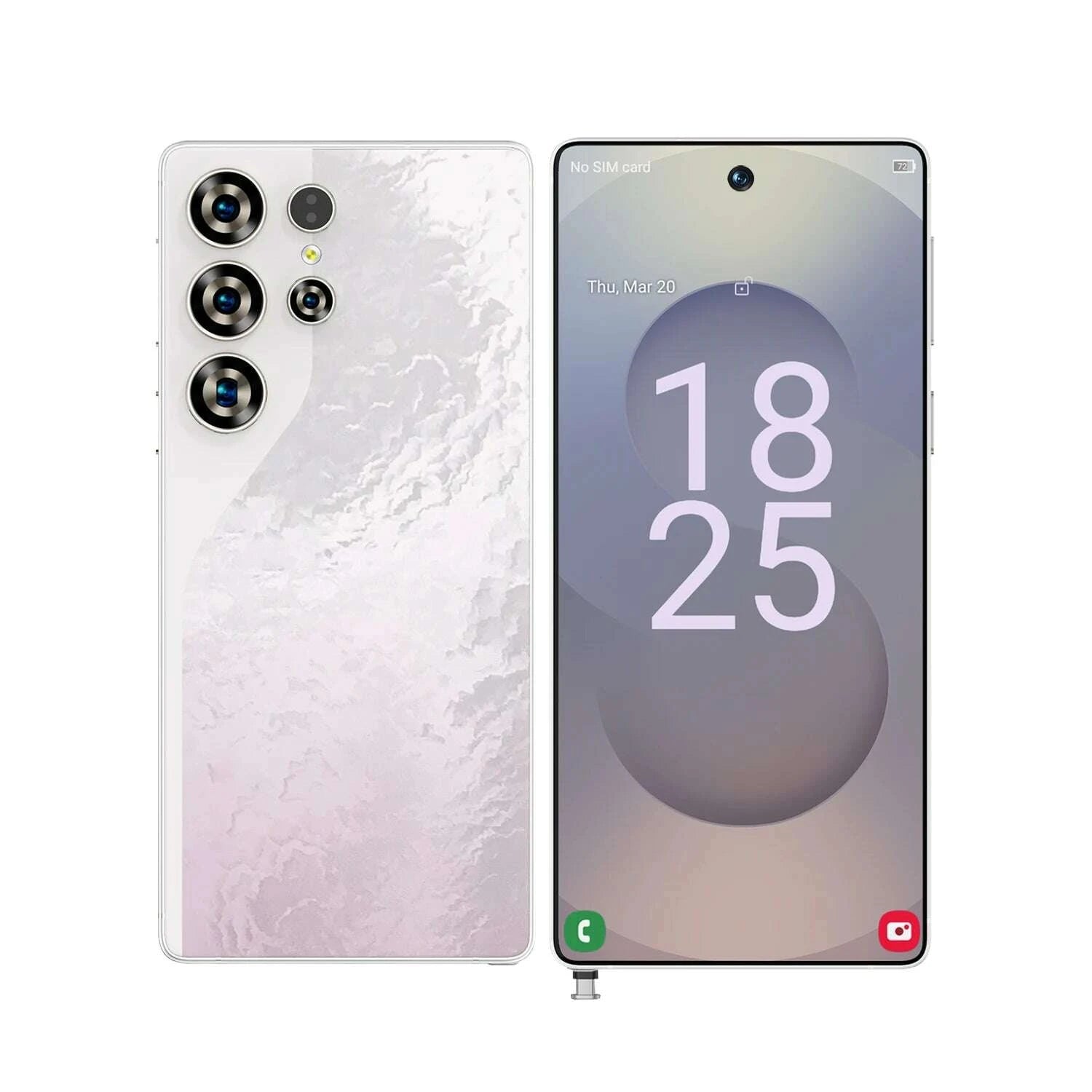 KIMLUD, Brand New S26 Ultra 5G Smartphone 16GB+1TB Android 15.0 108MP HD Screen 5G 7.3inch Dual Card Decacore CPU 100W Quick Charge, KIMLUD Womens Clothes