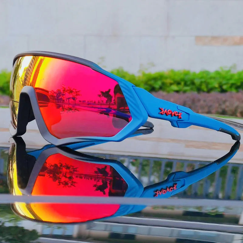 Sport Polarized Cycling Sunglasses — Blue | KIMLUD