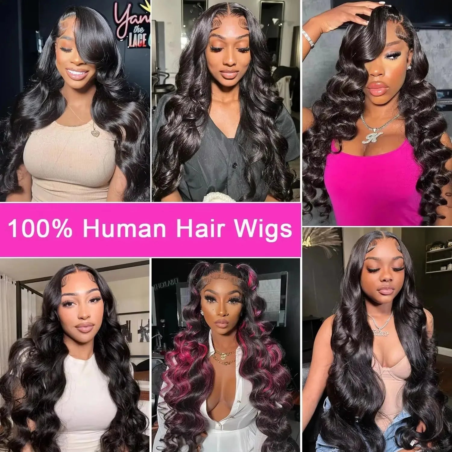 Wholesale 13x4 Deep Wave Lace Front Wigs Human Hair 200% Density Curly Frontal Wigs for Black Women Natural Color 30 Inch