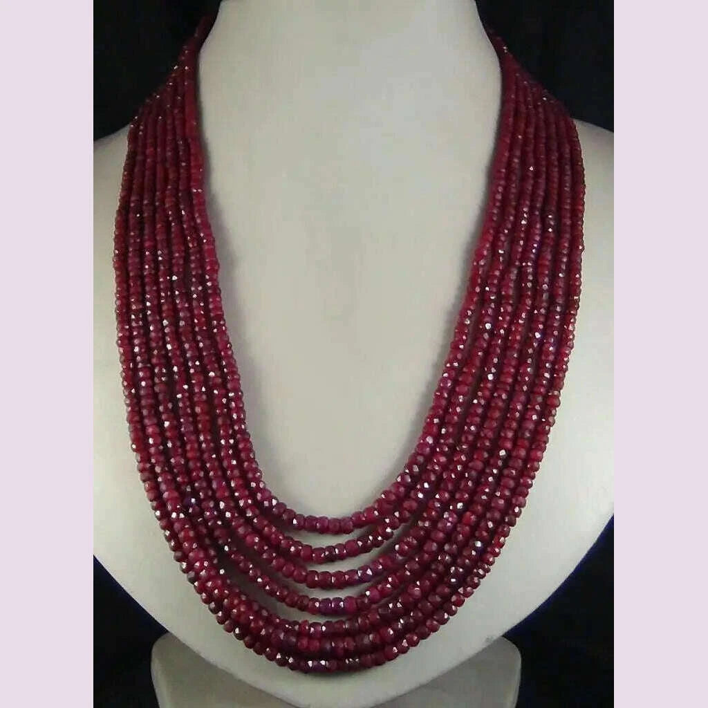 2x4mm-natural-ruby-faceted-beads-necklace-7-rows-17’-23-can-choice-red-blue-white-green-yellow-kimlud-kimlud-33912870