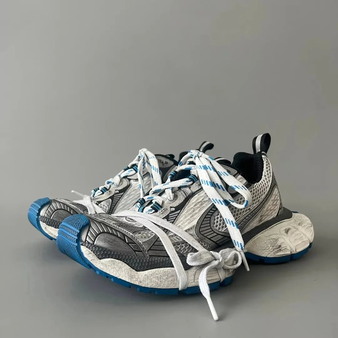 Luxury Designer's New Men's and Women's Matching Casual Walking Shoes in 3XL Series Lightweight Thick Soled sneakers