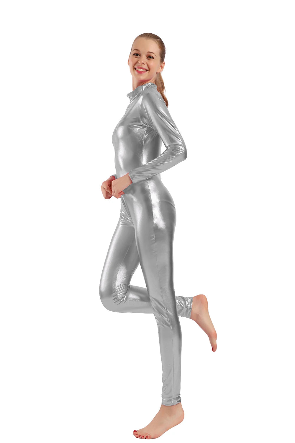 Unitard – Shiny Metallic – Polyester Elastane | KIMLUD