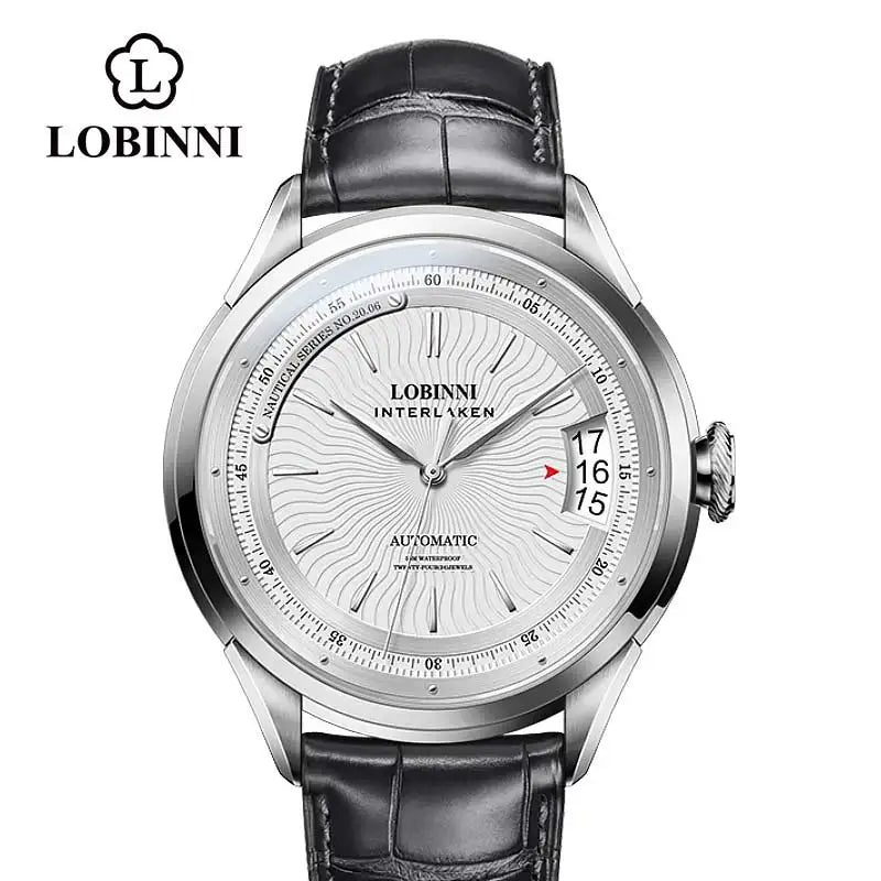 Men's Watch Luxury Brand 50MM Waterproof Automatic Mechanical Watches Mens Wristwatch Business Fashion Male Clock High Quality