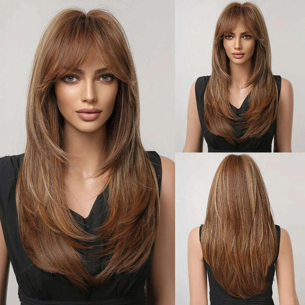 factory-outlet-moq-1long-layered-brown-synthetic-wigs-for-women-straight-blonde-mixed-bangs-wigs-use-heat-resistant-fiberkimlud-womens-fashion-34628981