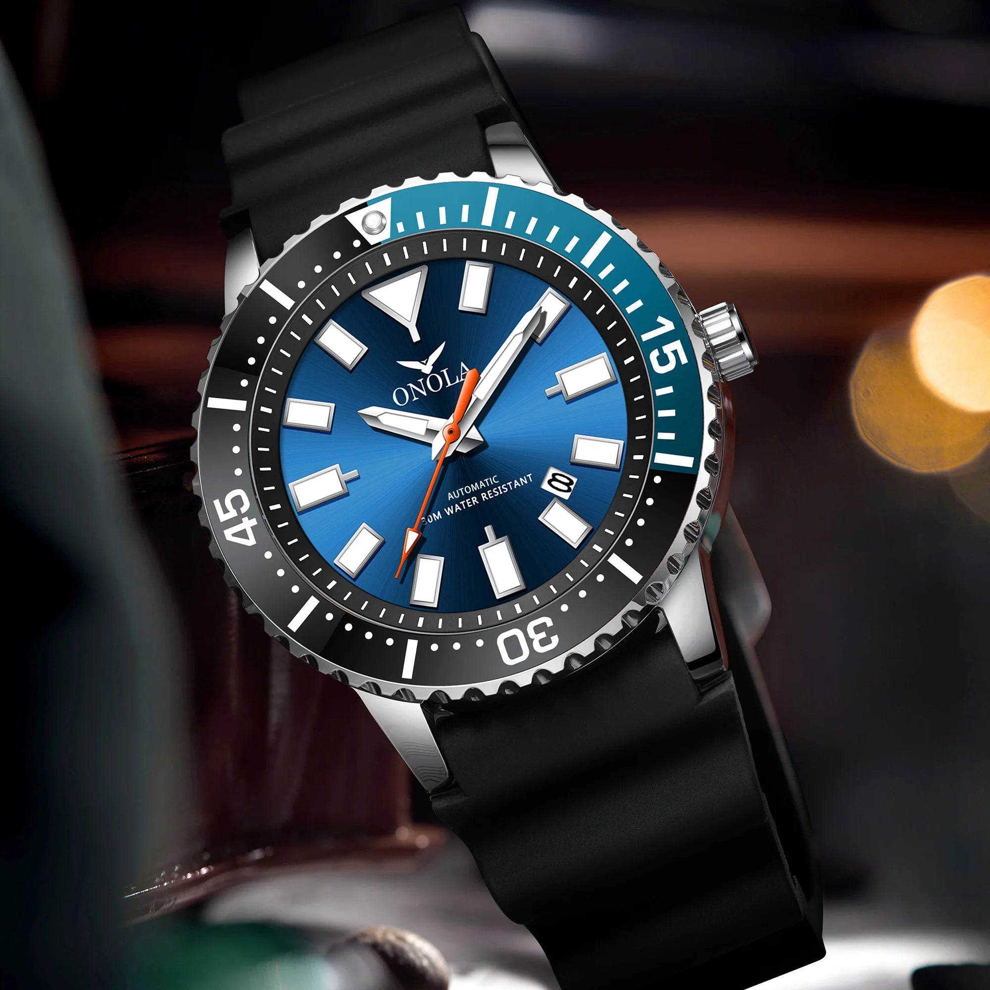 ONOLA Brand 3851 Leisure Men's Sports Watches Luxury Men's Watch Fashion Men's Automatic Watch