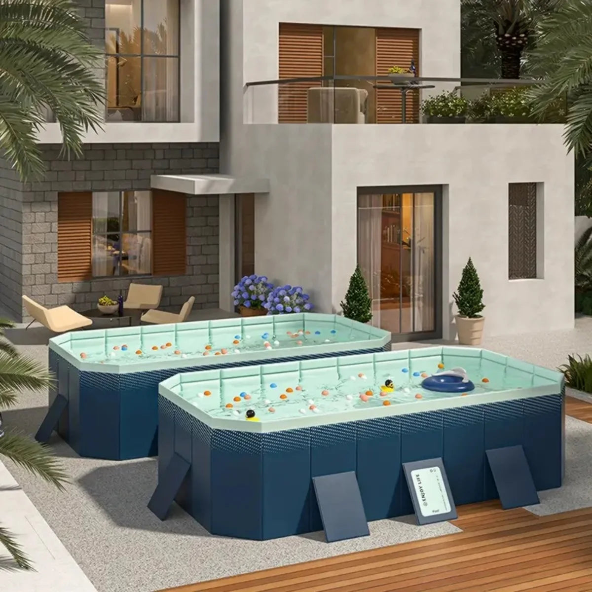 Outdoor Furniture 2.1 Meters Inflatable Pool