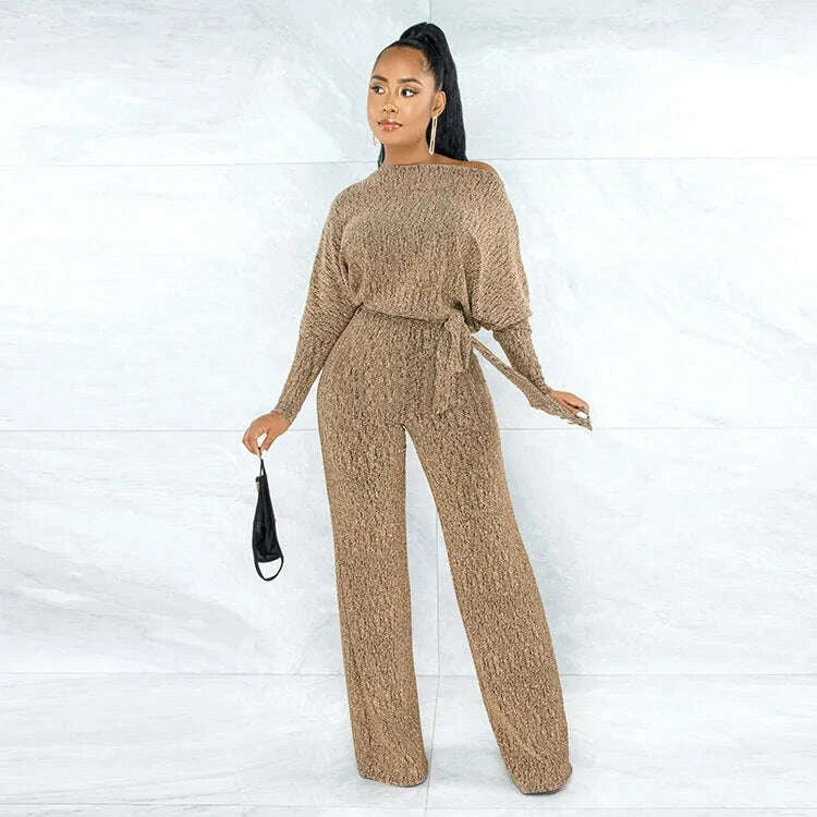 KIMLUD, ANSZKTN Women's Spring Loose Jumpsuit, KIMLUD Womens Clothes