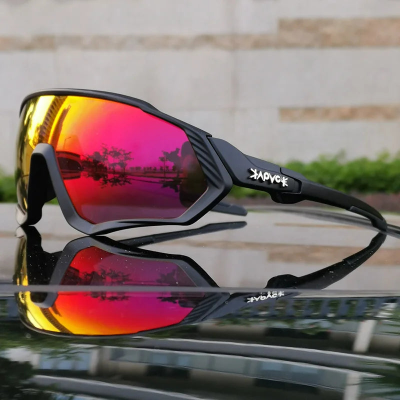 Sport Polarized Cycling Sunglasses — Blue | KIMLUD