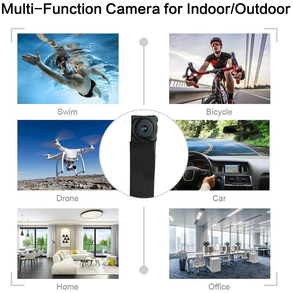 Mini Camera HD 4K 1080P Wifi IP Micro Camcorde Portable Wireless Module Video Recorde Support Remote View P2P Camera 128GB card