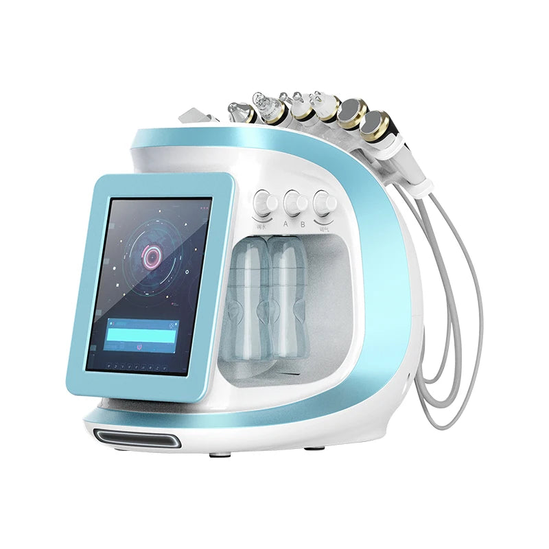 Hydro Dermabrasion Oxygen Facial Machine Pro Spa — Rose Pink | KIMLUD