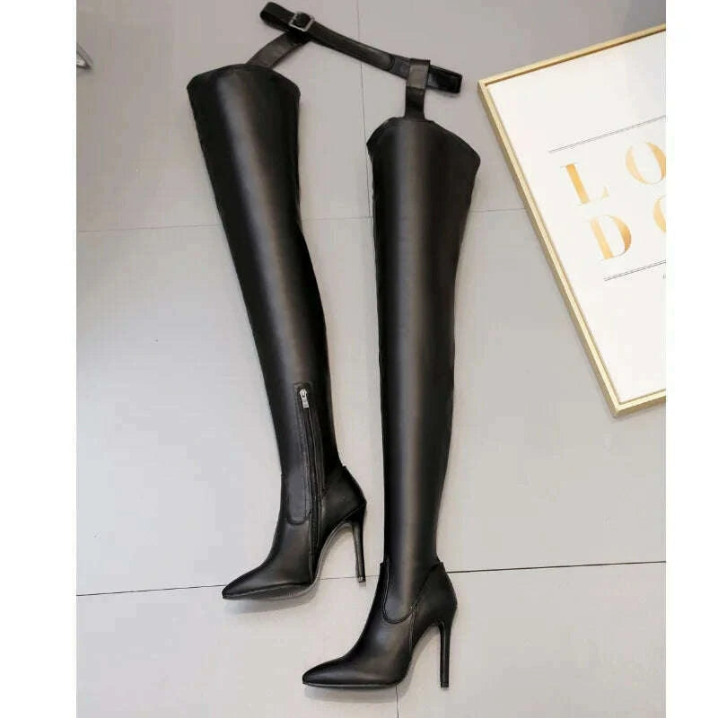 new-style-1-pair-luxury-over-knee-long-fashion-spike-heel-snakeskin-thigh-high-womens-bootskimlud-womens-fashion-34623018