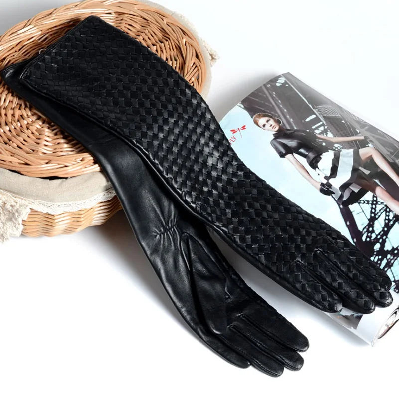 Opera Gloves – 40cm Long Formal – Polyester | KIMLUD